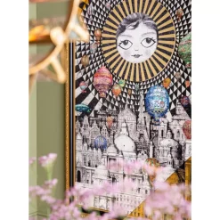 Gerahmtes Bild Balloons 160X260Cm