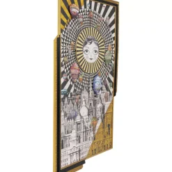 Gerahmtes Bild Balloons 160X260Cm