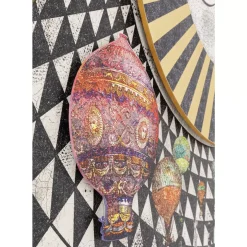 Gerahmtes Bild Balloons 110X174Cm