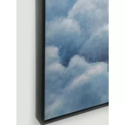 Gerahmtes Bild Cloud Boat 60X120Cm