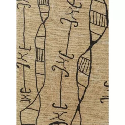 Gerahmtes Bild Native Spirals 50X150Cm