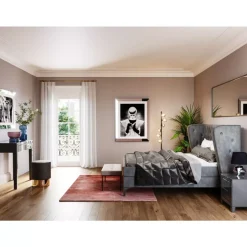 Gerahmtes Bild Reading Beauty 85X105Cm