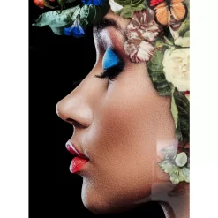 Glasbild Bunch Of Flowers 150X100Cm