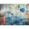 Glasbild 3D Future City 150X100Cm
