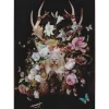 Glasbild Deer Garden 80X120Cm