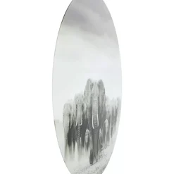 Glasbild Elephant Walk O120Cm
