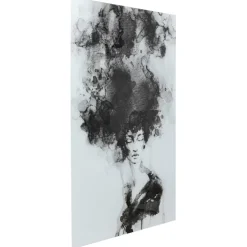 Glasbild Smokey Hair 100X150Cm