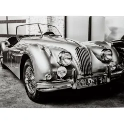 Glasbild Vintage Cabrio 150X100Cm
