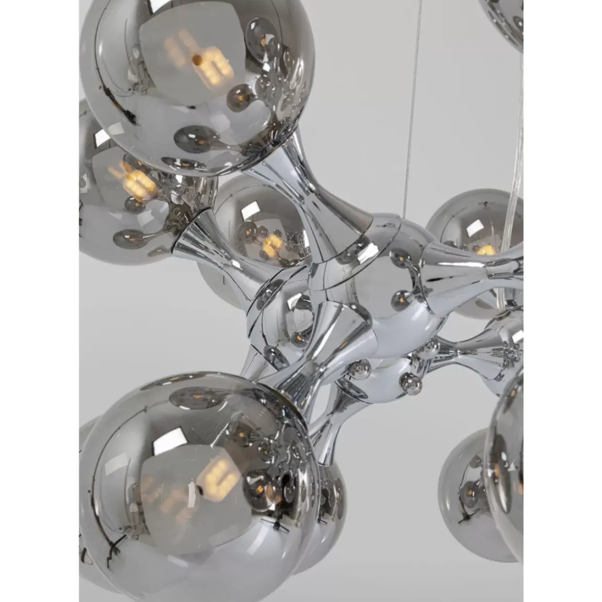 Hangeleuchte Atomic Balls Silber O74Cm