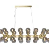 Hangeleuchte Atomic Balls Brass 140Cm