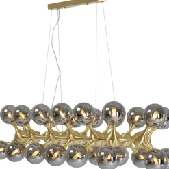 Hangeleuchte Atomic Balls Brass 140Cm