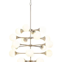 Hangeleuchte Bulb Fiction 20 Silber O102Cm