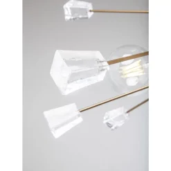 Hangeleuchte Crystal Bomb Brass O93Cm