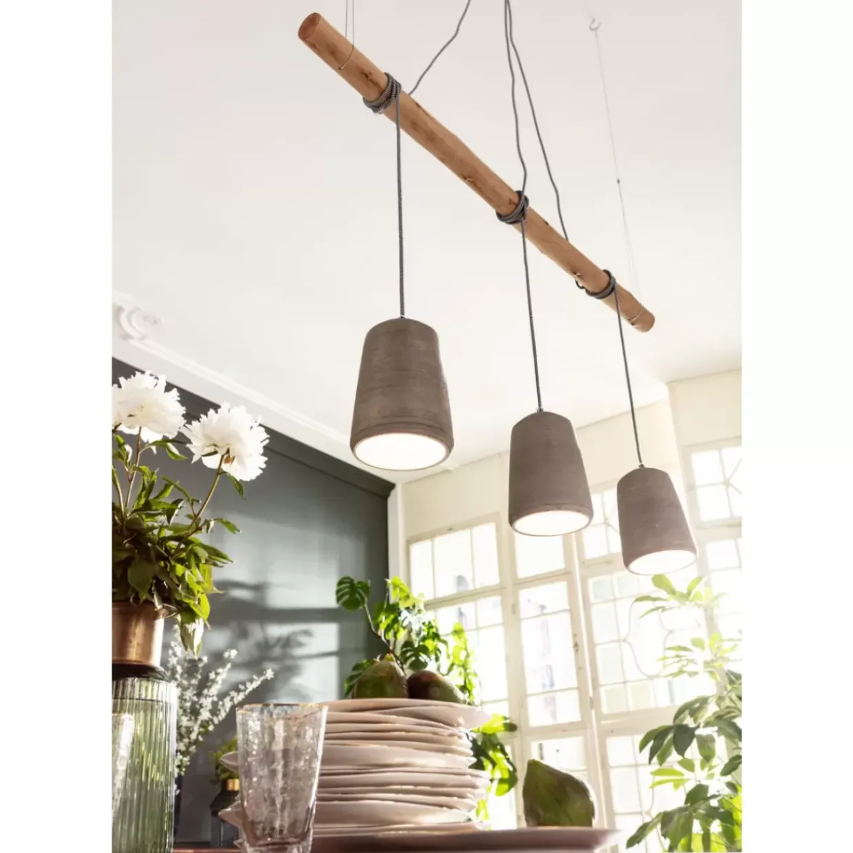 Hangeleuchte Dining Concrete Tre