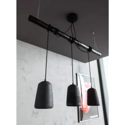 Hangeleuchte Dining Concrete Schwarz Tre