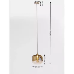 Hangeleuchte Golden Goblet O25Cm