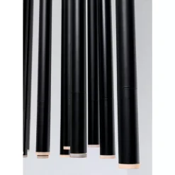 Hangeleuchte Living Vegas Schwarz Matt Led 120Cm