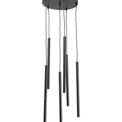 Hangeleuchte Living Vegas Rund Schwarz Matt O35Cm