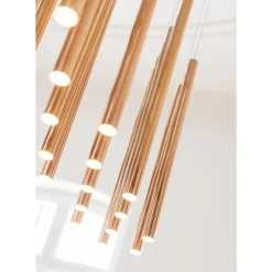 Hangeleuchte Living Vegas Brass Led