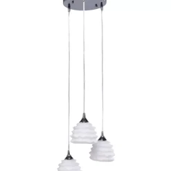 Hangeleuchte Ruffle Weis O 37Cm