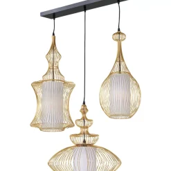 Hangeleuchte Swing Iron Tre Gold