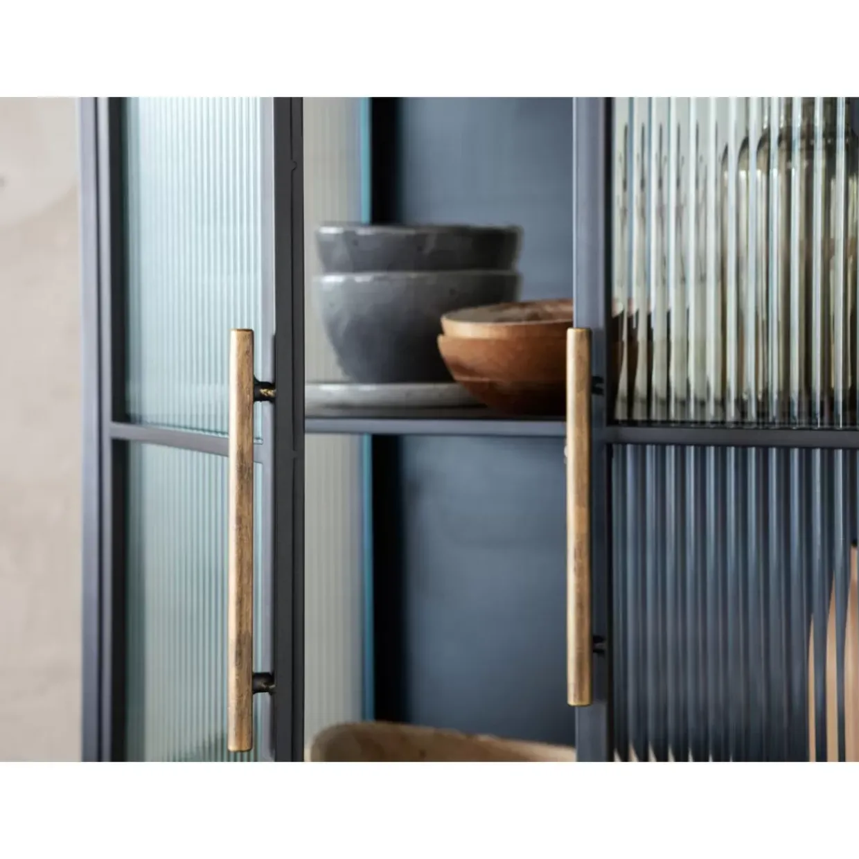 Hochschrank La Gomera 2 Turen 3 Schube