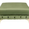 Hocker Bellissima Velvet Grun 80