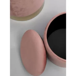 Hocker Cherry Storage Rose Brass (2/Set)