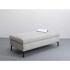 Hocker Gianni Cord Grau