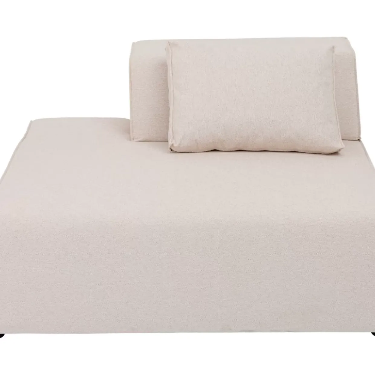 Infinity Ottomane Semi Elements Creme Links 120Cm