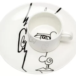 Kaffeetasse Viso Uomo (2/Tlg.)