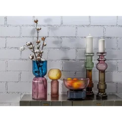 Kerzenständer Marvelous Duo Grun Braun 49Cm