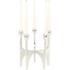 Kerzenständer Stacky Silber 31Cm