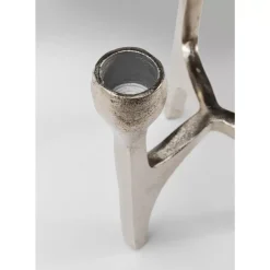 Kerzenständer Stacky Silber 15Cm