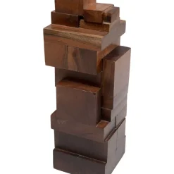 Kerzenständer Wood Tetris 31Cm