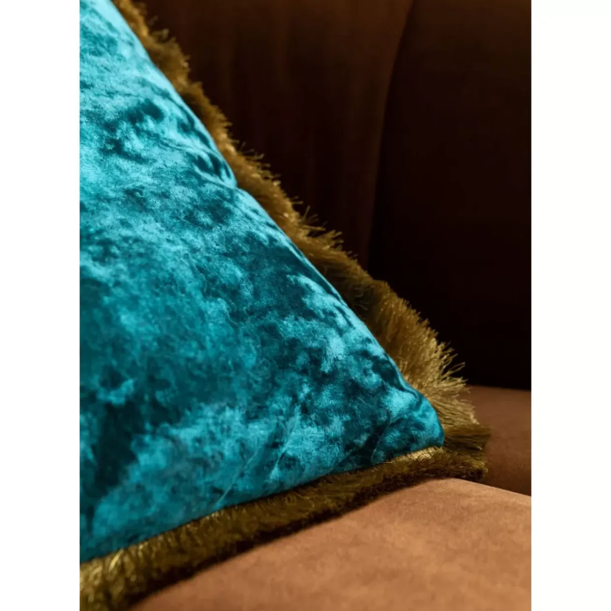 Kissen Cannes Petrol 45X45Cm