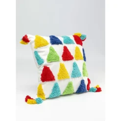 Kissen Colourful Triangles 45X45Cm