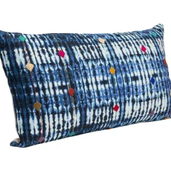 Kissen Desna Patchwork Blau 60X35Cm