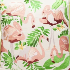 Kissen Exotic Flamingo 45X45Cm