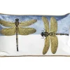 Kissen Glitter Dragonfly Weis 50X30Cm