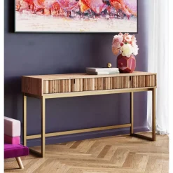 Konsole Concertina Natur 136X40Cm