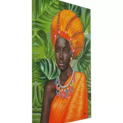 Leinwandbild African Beauty 70X100Cm