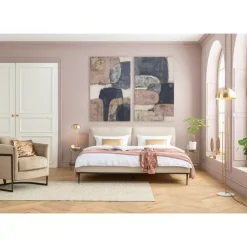 Leinwandbild Art Bubbles 90X120Cm