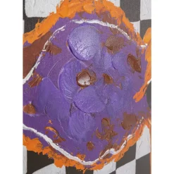 Leinwandbild Colorful Cows 120X90Cm