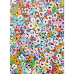 Leinwandbild Flying Elephant At Night 80X100Cm