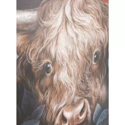 Leinwandbild Yak In Flower 140X90Cm