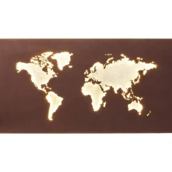 Leuchtdekoration Map Led
