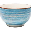 Muslischale Swirl Blau O14Cm