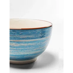 Muslischale Swirl Blau O14Cm