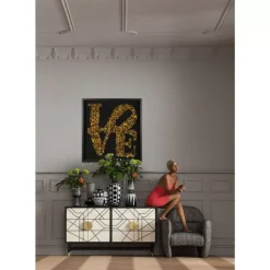 Objektbild Love Butterfly 90X90Cm